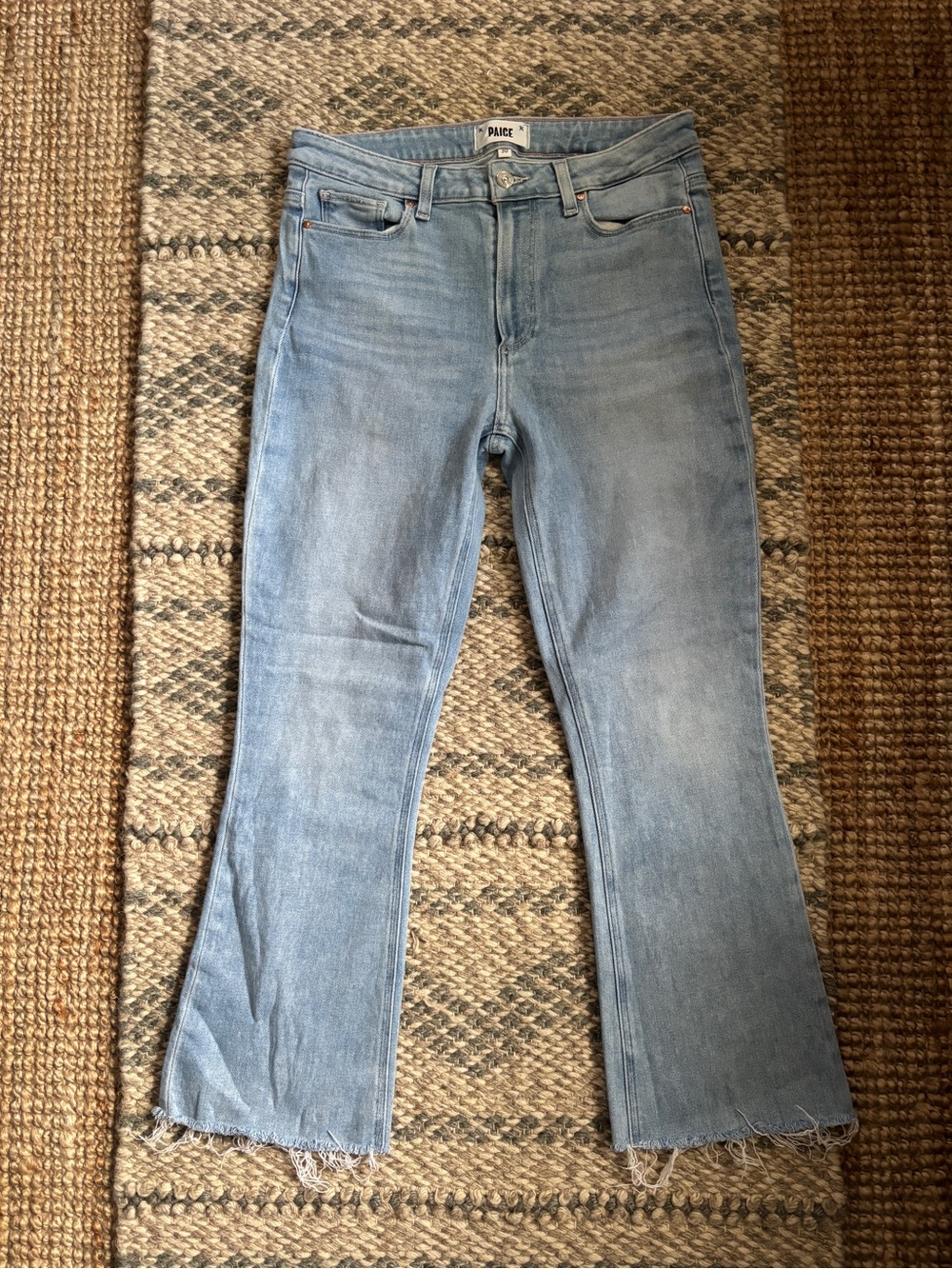 Women’s Paige Colette Crop Flare Jean size 30